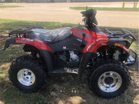 RPS LH-300 base model 4X4 Utility ATV, back rest, 22hp, Shaft drive, Selectable 4WD.
