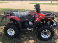 RPS LH-300 Deluxe 4X4 Utility ATV with Winch, Blue Tooth speakers and Battery included. Shaft Drive, 22hp