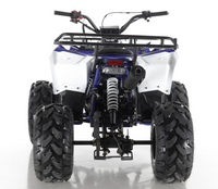 Commander DLX 125cc Larger Mid Size Youth ATV,  Automatic With Reverse Available, with Chrome Rims G16 16 YEAR OLD AND UP, CA Legal