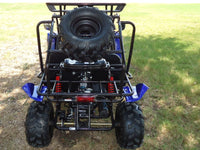 RPS Viking 125CC Mid-Size Kids Go Kart, Spare Tire, Over the Shoulder Harness, Mirrors and lights.