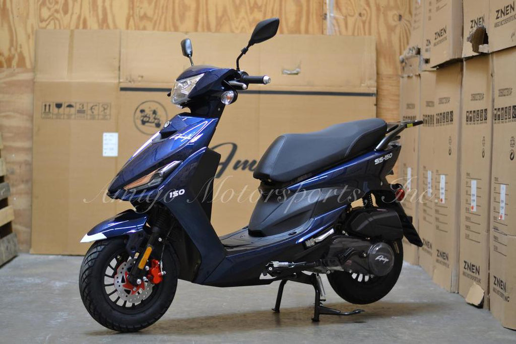 Amigo Super Sports SS150 Scooter new for SEMI Assembled. CA Legal (Sp