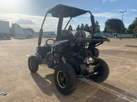 Trailmaster Cheetah 6 163cc  Youth off road go kart with reverse. Speed limiter , remote Kill