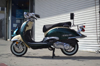 Amigo Bello the Classic Heritage 150cc Scooter. The legendary Heritage is back. CA Legal