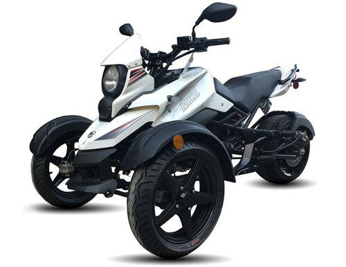 Amigo Tryker 200/Jasscoll 200, 98%Assembled, Reverse Trike, Disk Brake