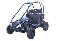 TrailMaster Eagle Mini XRX Plus 212cc Kids Go-Kart, Automatic CVT, Electric Start with Pull Start Backup, 2 Seats, High Back Seats, Chain Drive