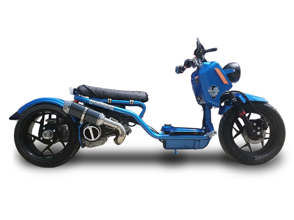 Ice Bear Maddog (Rukus Style) 150cc Scooter Gen V. GY-6 style Engine, CA Legal