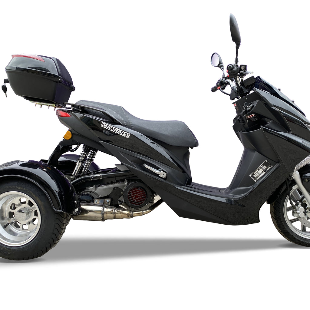 ICE BEAR TRIFECTA 150cc Trikes PST150-2, Automatic Trans, Electric Start, Custom Alloy Rims. CARB