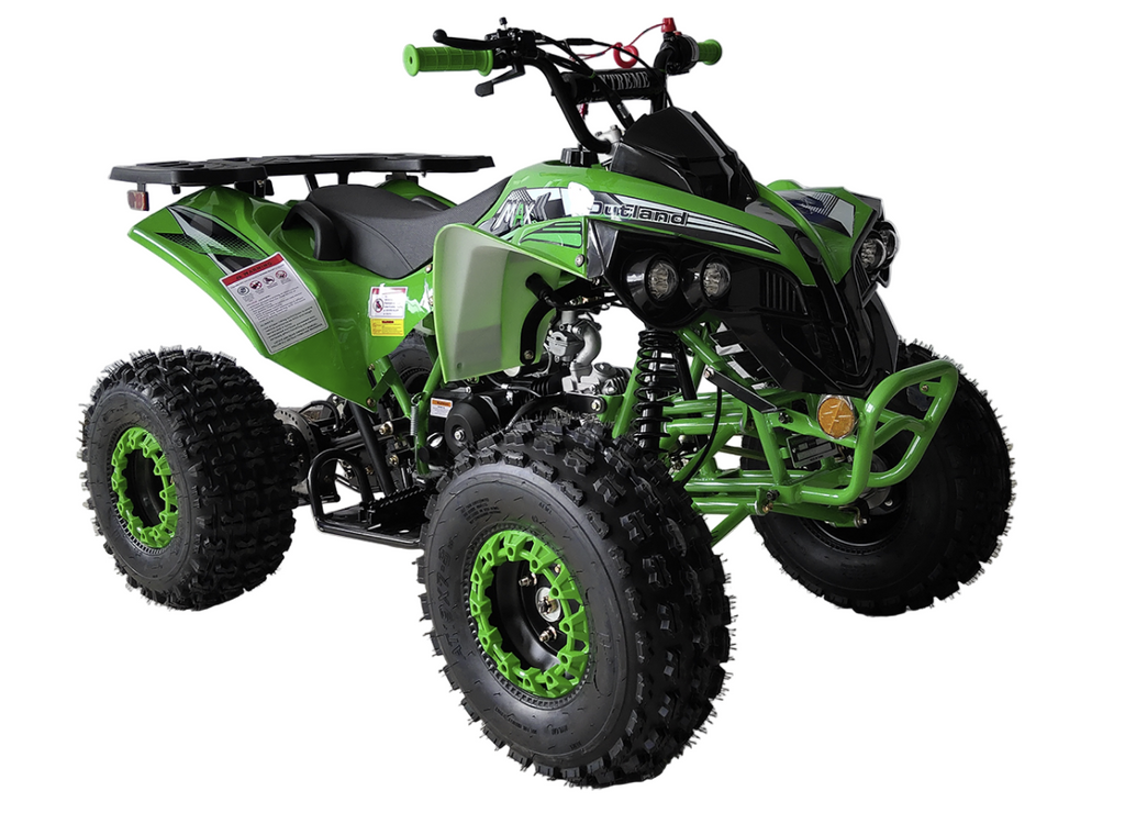 MaxTrade Max125 Youth ATV, 125cc Engine, Automatic Transmission with Reverse, 7-Inch Wheels, Electric Start