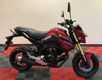 RPS CONDOR Sports Bike 150cc, 5 Speed Manual Trans 31 Inch Seat height, the most powerful GROM tribute on the market