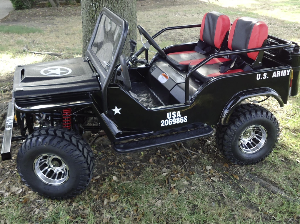 RPS Mini Jeep 125cc Series 4. Mid Size Youth Mini jeep MotoBuys