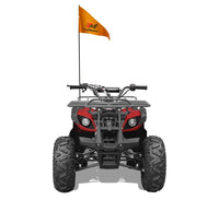 TrailMaster T125U Rancher ATV, 125cc, Automatic Transmission with Reverse, 19-Inch Tires, 8-Inch Rims