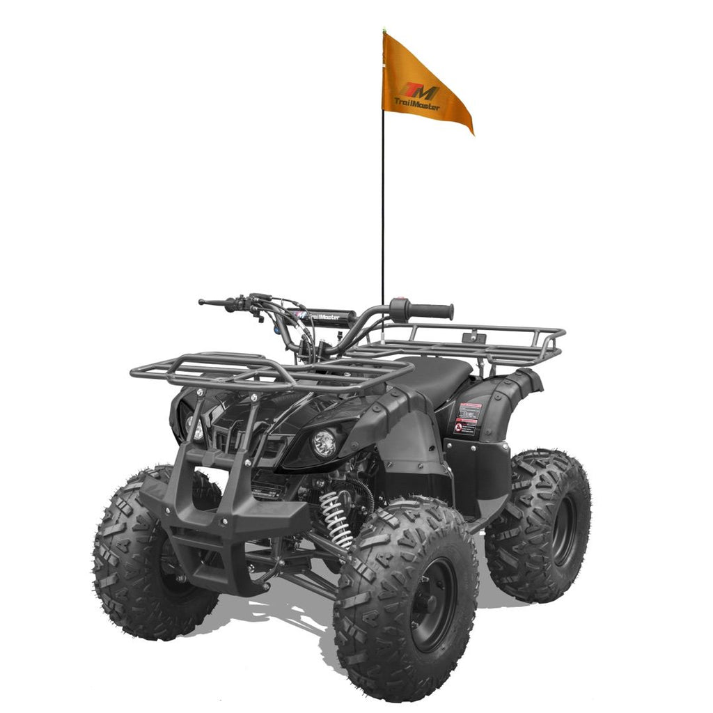 TrailMaster T125U Rancher ATV, 125cc, Automatic Transmission with Reverse, 19-Inch Tires, 8-Inch Rims