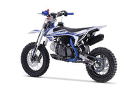 Trailmaster TM15 Dirt Bike 110cc Semi-Automatic 4 speed, Electric Start, 24.21 inches seat height, Disk Brakes, Twin Spar Frame