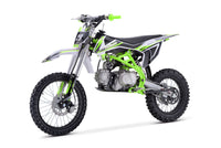 Trailmaster TM29 Dirt Bike Electric Start, Extended Frame, 17 inch front tire, 33.5 seat height manual transmission
