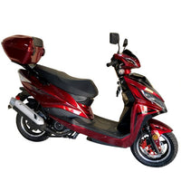 Trailmaster Trophy 50cc, Automatic, Electric Start, Color Matched Locking Trunk (Opitonal) . 12 inch rims
