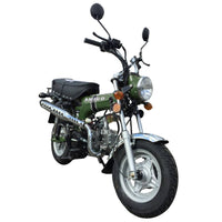 Amigo Trail 125 Tribute, 125cc 4 Speed Manual 6.5 HP, Full light package. CA Legal (Special price for 2022 model).
