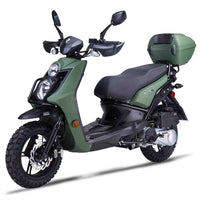 Amigo Jax 150cc, 98% Assembled, Automatic Trans, Dual Halogen Head Lights, Locking Trunk Custom Alloy Rims. CA Legal