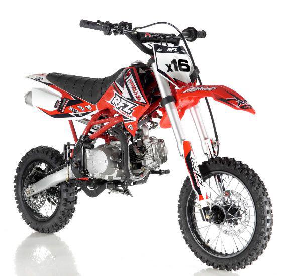 Apollo DB X16-14-inch front tire, automatic transmission, kick start, 33-inch seat height-OFF ROAD ONLY, NOT STREET LEGAL, CARB