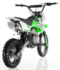 Apollo DB-X4 Deluxe 110cc Dirt / Pit Bike-OFF ROAD ONLY, 14" front Tire , 30 inch seat height