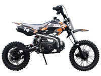 Tao Deluxe DB14 110cc Dirt/Pit Bike-Semi Automatic 28-inch seat height NOT STREET LEGAL