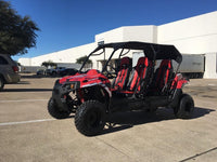 TrailMaster Challenger 4-200 4 seater UTV side-by-side Deluxe Extended Model for Adults & Teens