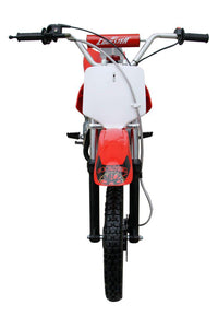 Coolster QG214S Deluxe 125cc Pit/Dirt Bike-14-inch front tire, Semi-automatic trans,29-inch seat height-OFF ROAD ONLY, NOT STREET LEGAL
