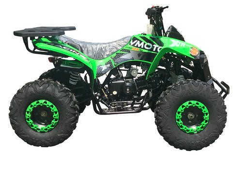 Quad 125cc Raptory Luxe 8 pouces Vert Adulte - PRESTY MOTORS