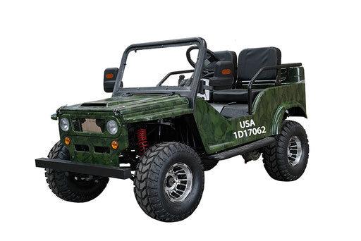 New Model GR-2 Safari Series 3 125cc 3-speed w/reverse -OFF ROAD ONLY, NOT STREET LEGAL