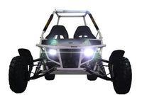 Vitacci Batman 200 Deluxe Go Kart / Buggy - Light Bar and Chrome Rims