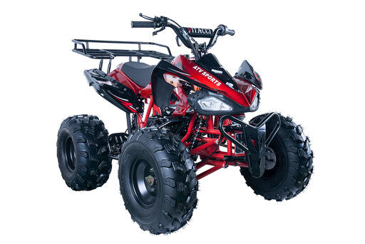 Vitacci Jet 9 Mid-Size Quad ATV for Kids - 125cc, Fully Automatic with Reverse, Color-Matched Suspension, Suitable for Ages 12+