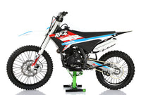 Apollo RFZ 250cc Thunder Adult Dirt Bike, 35.8-inch seat height, 5 speed manual Trans, Electric Start