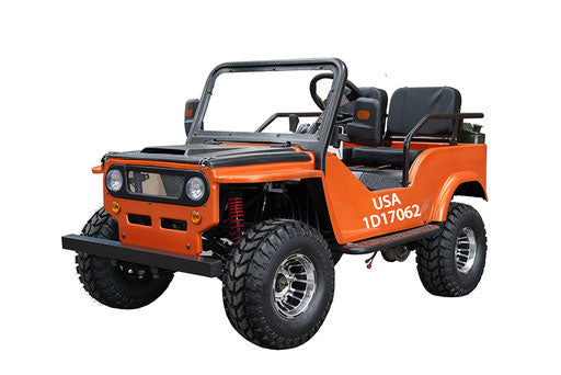New Model GR-2 Safari Series 3 125cc 3-speed w/reverse -OFF ROAD ONLY, NOT STREET LEGAL - Motobuys