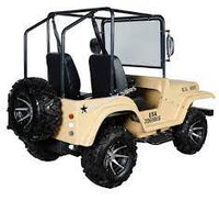 Thunder Bird Off-Road Mini Jeep 200cc EFI Fully Automatic With Reverse 12" Alloy Wheels