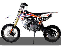 Tao ULTRA-PRO DB27 Deluxe Dirt/Pit Bike, 4 speed manual trans, 35-inch Seat Height Kick Start, Manual Trans. CA Legal