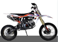Tao ULTRA-PRO DB27 Deluxe Dirt/Pit Bike, 4 speed manual trans, 35-inch Seat Height Kick Start, Manual Trans. CA Legal