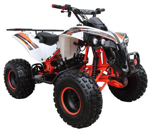 Coolster ATV 3125B-2 125cc deluxe, youth quad, upgraded suspension, New graphics
