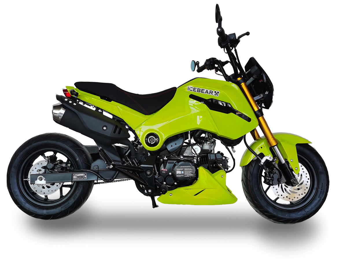 Ice Bear 125cc Deluxe 4 Speed Manual Trans, Dual Disk Brakes Ice Bear 125cc Deluxe 4 Speed Manual Trans, Dual Disk Brakes