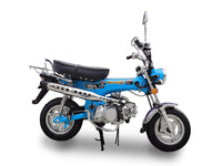 ICE BEAR 125cc-Minibike (Trail 70 tribute Bike) semi-automatic 4-speed transmission. CA Legal