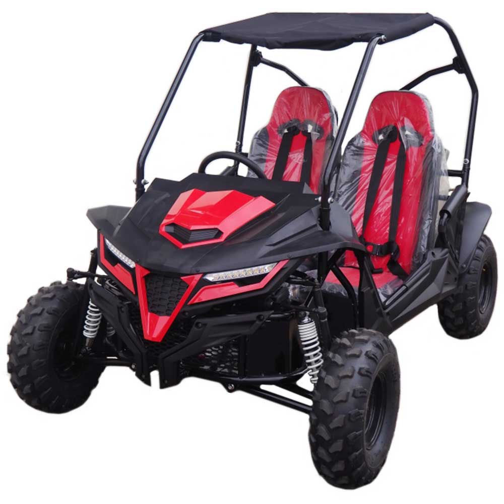 Trailmaster Cheetah 8 Off Road UTV / Go Kart / Mid Size Youth ages 10 and up/ coil over shocks, Disk Brakes, throttle limiter