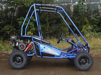 TRAILMASTER MINI XRS+ - KIDS SIZE GO KART, Bench Seat, Pull Start , Roll Cage, Lap Belts, NO Reverse