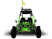 TrailMaster 200XRX Deluxe Teens and Adults Go-Kart - 169cc 8.2HP Engine, Alloy Wheels, LED Light Bar, Digital Speedometer, Adjustable Seats, Suitable for Teens and Adults