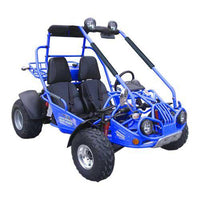 TrailMaster 200XRX Deluxe Teens and Adults Go-Kart - 169cc 8.2HP Engine, Alloy Wheels, LED Light Bar, Digital Speedometer, Adjustable Seats, Suitable for Teens and Adults