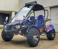 Trailmaster ULTRA Blazer 200X Go Kart  Upgraded frame, Bigger Tires, Body kit, Chrome Rimes, All Terrian Tires
