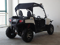 TrailMaster Challenger 200X UTV / Go kart Youth and Adult  adjustable Steering Wheel and Seat, Wind Shield, Light Bar