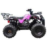 Tao T Force 125, Mid Size ATV,  Remote Engine Kill, High Torque 107 cc, Larger Sprocket, Automatic with Reverse