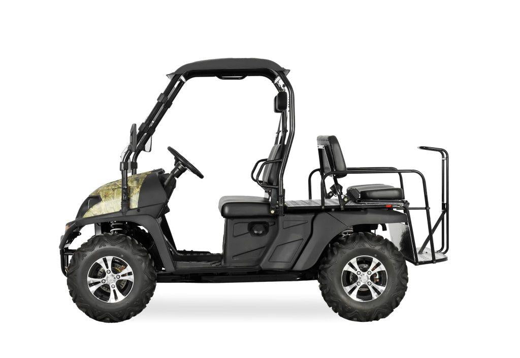 Trailmaster Taurus 450-GV 4 Seat UTV / Golf Cart Style / side-by-side 4X4 with High/Low Gear- Rear Seat Converts to Cargo area.