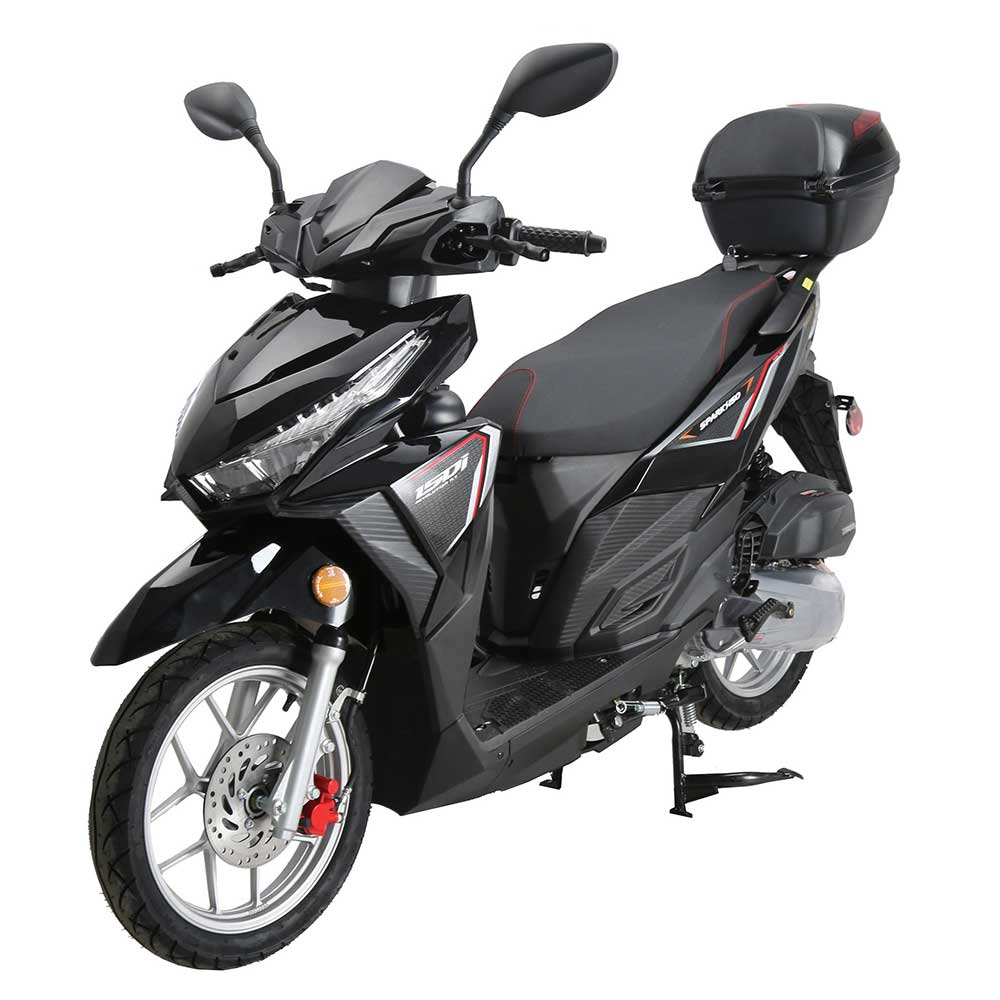 【ソールガード付】SCOOTER SCT 153cm ストラクチャー Vサーモ入 Vitacci Spark 150 Scooter - 149cc, 55+ mph | MotoBuys