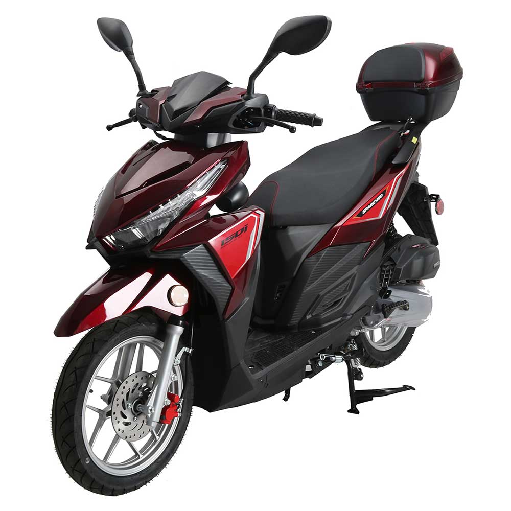 Vitacci Spark 150 Automatic Scooter, Custom Rims, Disk Brakes, LED Headlights, CARB