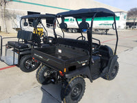TrailMaster Taurus 200GV Gas UTV High/Low Gear-Golf Cart Style UTV, Hi/Low transmission, Custom Rims, Upgraded